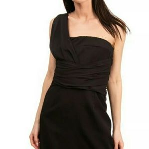 I BLUES Italy Women's One Shoulder Dress